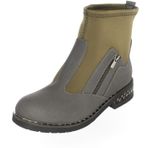 Costo Shoes K606 Gri Haki Kadın Bot
