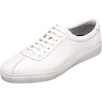 Costo Shoes Kaan-05 Beyaz Dana Derisi Büyük Numara Rahat Geniş Kalıp Şık Yeni Sezon Deri Erkek Spor Ayakkabı