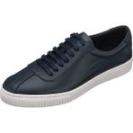 Costo Shoes Kaan-05 Lacivert Rahat Geniş Kalıp Yeni Sezon Deri Gündelik Erkek Spor Ayakkabı