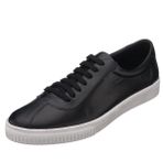 Costo Shoes Kaan-05 Siyah Dana Derisi Büyük Numara Rahat Geniş Kalıp Şık Yeni Sezon Deri Spor Ayakkabı