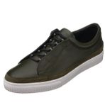 Costo Shoes KADİR-03 Haki Rahat Geniş Kalıp Şık Deri Büyük Numara Erkek Spor Ayakkabısı