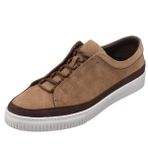 Costo Shoes KADİR-03 Kum Rengi Rahat Geniş Kalıp Şık Nubuk Deri Büyük Numara Erkek Spor Ayakkabısı