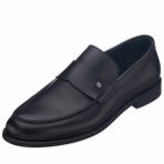 Costo Shoes KD0695 Siyah Analin Neolit Taban Üst Kalite Deri Büyük Numara Erkek Ayakkabı