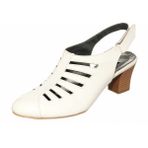 Costo Shoes KDR1841 Beyaz Büyük Numara Ayakkabı Özel Seri Rahat Kalıp Yeni Model Kadın Ayakkabı