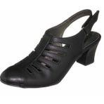 Costo Shoes KDR1841 Siyah Özel Seri Rahat Kalıp Yeni Model Büyük Numara Kadın Ayakkabı