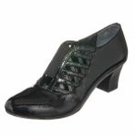 Costo Shoes KDR7777 Siyah Büyük Numara Özel Seri Gündelik Rahat Şık Geniş Kalıp Büyük Numara Kadın Ayakkabısı