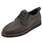Costo Shoes KRT103 Grii Dana Nubuk Derisi Üst Kalite Rahat Geniş Kalıp Büyük Numara Kadın Ayakkabı