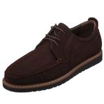 Costo Shoes KRT103 Kahverengi Dana Nubuk Derisi Üst Kalite Rahat Geniş Kalıp Büyük Numara Erkek Ayakkabı