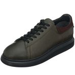 Costo Shoes MQ1000 45,5-46,5-47,5-48,5-49,5-50,5 M.Queen Tarzı Haki Üst Kalite Ekstra Rahat Kalıp Vip Deri Büyük Numara Erkek Spor Ayakkabı