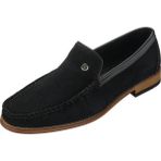 Costo Shoes NV02 Siyah Süet Deri Microlight Hafif Taban Rahat Geniş Kalıp Premıum serisi Erkek Ayakkabısı