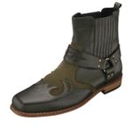 Costo Shoes NVN71 Haki Deri Termo Light Hafif Dayanıklı Taban Premium Serisi Üst Kalite Kovboy Erkek Bot