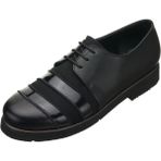 Costo Shoes R8086 Siyah Içi Dana Derisi Rahat Geniş Kalıp Yeni Sezon Büyük Numara Kadın Ayakkabısı
