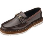 Costo Shoes SNM1910 Kahve Açma Deri Eva Rahat Hafif Taban Giydirimi Rahat Geniş Kalıp Özel Seri El İşçiliği Erkek Ayakkabı