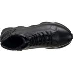Costo Shoes ST201 Dana Derisi Erkek Bot Rahat Geniş Kalıp Özel Seri - Siyah Deri