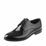 Costo Shoes US190513 Siyah Rugan Üst Kalite El İşçiliği Erkek Ayakkabısı
