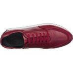 Costo Shoes YC2023 Bordo Deri Rahat Hafif Taban Geniş Kalıp Yeni Sezon Erkek Spor Ayakkabı