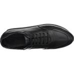 Costo Shoes YC2023 Siyah Deri Rahat Hafif Taban Geniş Kalıp Yeni Sezon Erkek Spor Ayakkabı