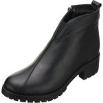 Costo Shoes YSM06 Siyah Dana Derisi Rahat Şık Konforlu Taban Kadın Kışlık Bot - Siyah Deri