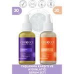 Cosvoce Yaşlanma Karşıtı ve Aydınlatıcı Serum Seti Vitamin A, Collagen, Retinol 30 ml + 30 ml