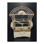 Çotanaklar Kafes Ahşap Oval Tel Geçme Kafes 58X32X21,5