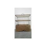 Çotanaklar Kafes Ahşap Tel Geçme Kafes Oymalı 32X28X17