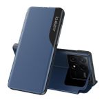 COTDINFOR Xiaomi Mi POCO X6 PRO 5G için Akıllı Görünüm Kılıf Prime Katlanır Standlı Deri Kapaklı Kılıf Koruyucu Tampon Kılıf Xiaomi Mi POCO X6 PRO 5G Mavi CC için