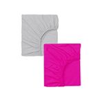 Cotenconcept 2 Adet 50 X 90 X 10 Cm Anne Yanı Lastikli Penye Kumaş Bebek Çarşafı Çok Renkli