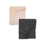 Cotenconcept 2 Adet 50 X 90 X 10 Cm Anne Yanı Lastikli Penye Kumaş Bebek Çarşafı Turuncu