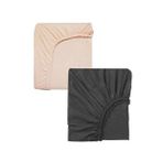 Cotenconcept 2 Adet Pamuklu Ve Lastikli 60 X 120 X 15 Cm Penye Bebek Çarşaf Renksiz
