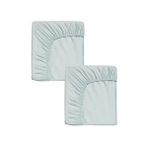 Cotenconcept 2 Adet Pamuklu Ve Lastikli 60 X 120 X 15 Cm Penye Bebek Çarşaf Yeşil