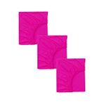 Cotenconcept 3 Adet 50 X 90 X 10 Cm Anne Yanı Lastikli Penye Kumaş Bebek Çarşafı Çok Renkli
