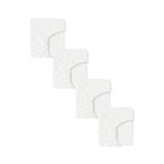 Cotenconcept 4 Adet Pamuklu Ve Lastikli 60 X 120 X 15 Cm Penye Bebek Çarşaf Beyaz