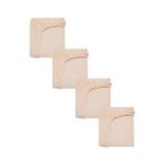 Cotenconcept 4 Adet Pamuklu Ve Lastikli 60 X 120 X 15 Cm Penye Bebek Çarşaf Renksiz