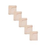Cotenconcept 5 Adet Pamuklu Ve Lastikli 60 X 120 X 15 Cm Penye Bebek Çarşaf Renksiz