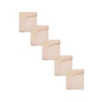 cotenconcept 5 Adet Pamuklu ve Lastikli 60 x 120 x 15 cm Penye Bebek Çarşaf