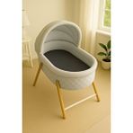Cotenconcept 60 X120 + 15 Cm Pamuklu Ve Lastikli Fittet Penye Bebek Çarşafı Antrasit