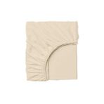 Cotenconcept 60 X120 + 15 Cm Pamuklu Ve Lastikli Fittet Penye Bebek Çarşafı Krem