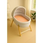 Cotenconcept 60 X120 + 15 Cm Pamuklu Ve Lastikli Fittet Penye Bebek Çarşafı Renksiz