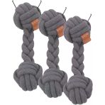COTO GREY DUO BALL 28CM ÖRGÜ OYUNCAK (3 paketi)