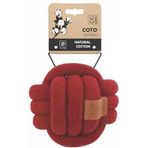 Coto Red Ball 15Cm Örgü Top Oyuncak