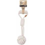 COTO WHİTE TUG BALL 36CM ÖRGÜ OYUNCAK