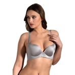 Cotonhause 336045 Lotus Lazer Kesim Destekli Gri Kadın Sütyen