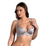 Cotonhause 336045 Lotus Lazer Kesim Destekli Gri Kadın Sütyen