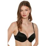 Cotonhause 33703501 Push Up Çift Dolgulu Siyah Kadın Sütyen