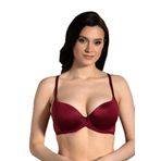 Cotonhause 347090 Desteksiz Bordo Kadın Sütyen