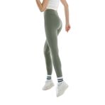 Cotonhause Yüksek Bel, Fitilli, Mint Toparlayıcı Interlok Beli Lastikli Örme Tayt 03001 - XL - Yeşil