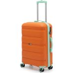 Cotpoly Home Artemis Orta Boy Valiz 65 cm Polipropilen Malzeme ile Kırılmaz Turuncu Renk