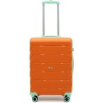 Cotpoly Home Copella (Pp)Polipropilen&kırılmaz Orta Boy Valiz 65 cm - Turuncu