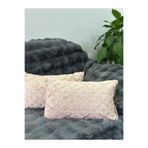 Cottella 2'li Set Bohem Özel Tasarım Punch Panç Desen Deve Tüyü Dekoratif Kırlent Kılıfı 28x50Cm