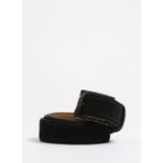 Cotton Bar Siyah Erkek Deri Kemer 3|5 CM KLASİK EMT
